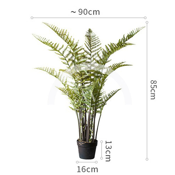 Indoor Artificial Plants - Fern Plant - More Sizes