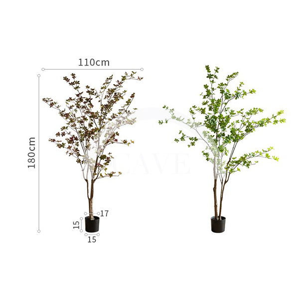 Indoor Artificial Plants - Japanese Tree with Small Leaves - More Sizes