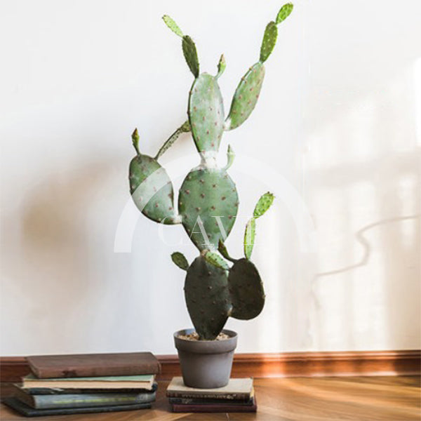 Indoor Artificial Plants - Opuntia Cactus