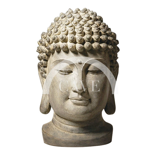 Gaia Decorative Buddha Head Statue