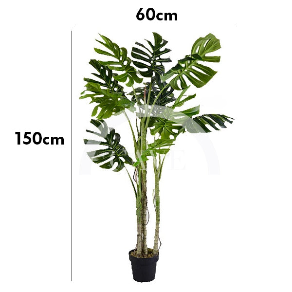 Indoor Artificial Plants - Monstera Swiss Cheese Plant